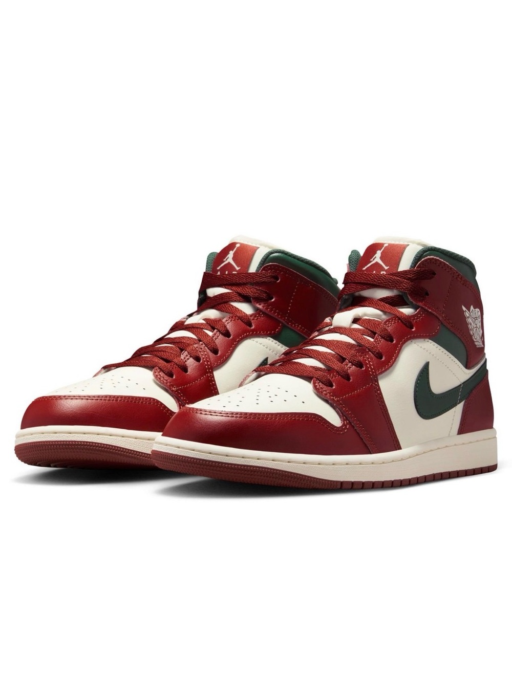 New Men's Authentic Air Jordan Retro 1
Size 10.5 Red Green White Sneakers
Kicks